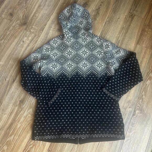 Vintage Y2K Ralph Lauren 100% Lambswool Aztec Navajo Western Print Sweater SZ S - Picture 7 of 7